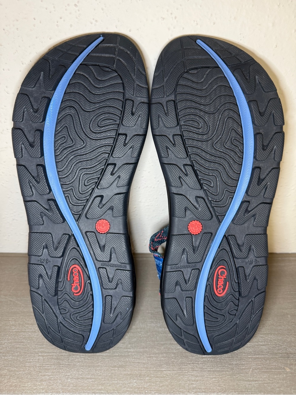 Chaco Women’s ZX/2 Athletic Hiking Outdoor Sport Adventure Sandals Size 9 - Picture 9 of 11